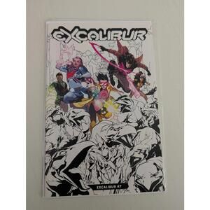 Excalibur vol. 4 #7C Comic Book C2E2 Variant - Mahmud Asrar